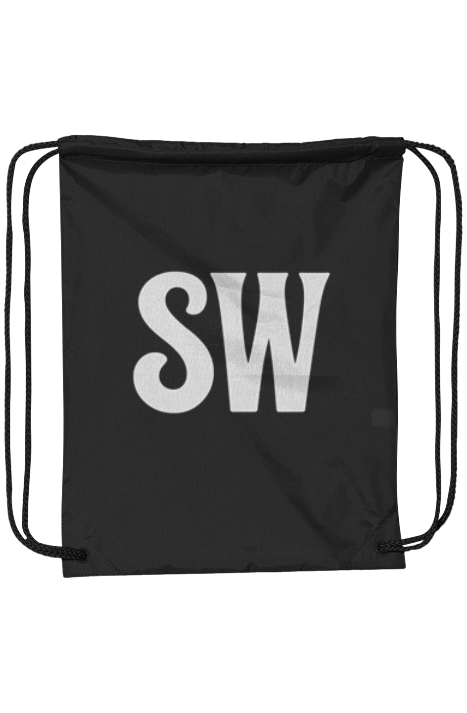 Bag White on Black