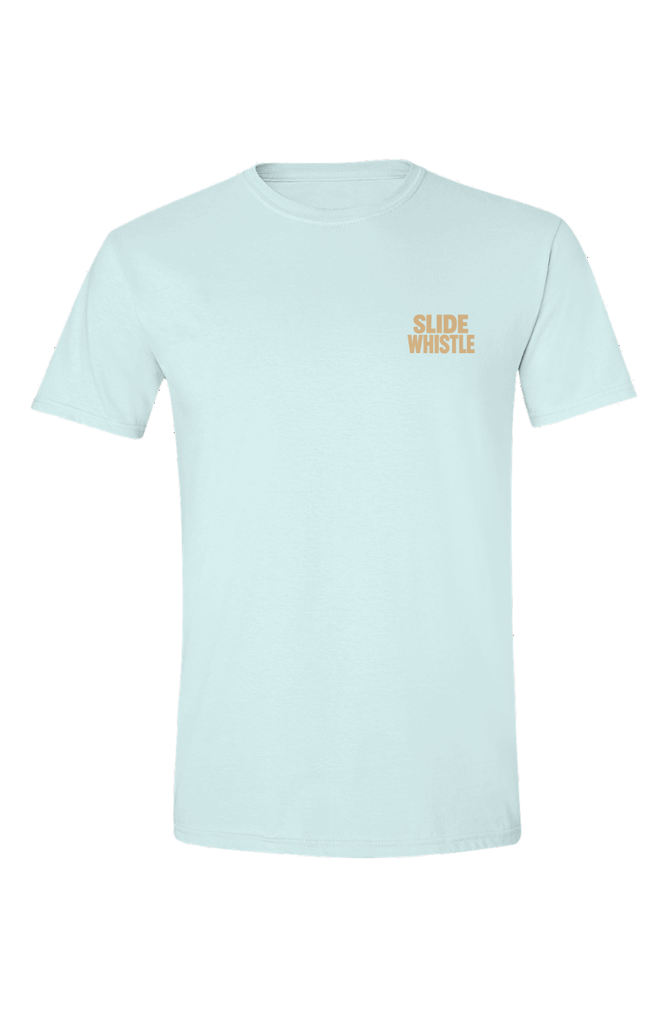 Slide Whistle Shirt - Sand Logo